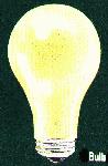 Yellow BUG light bulb