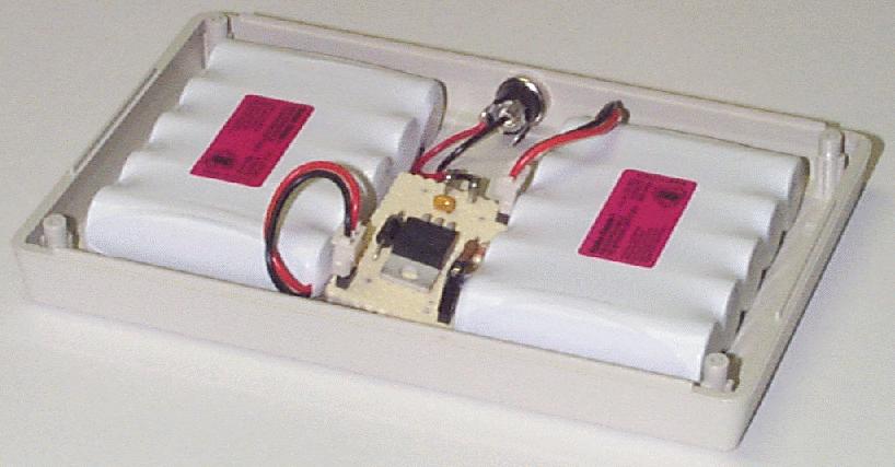 Inside the Battery Pack built by KA2BEO on 1/21/99